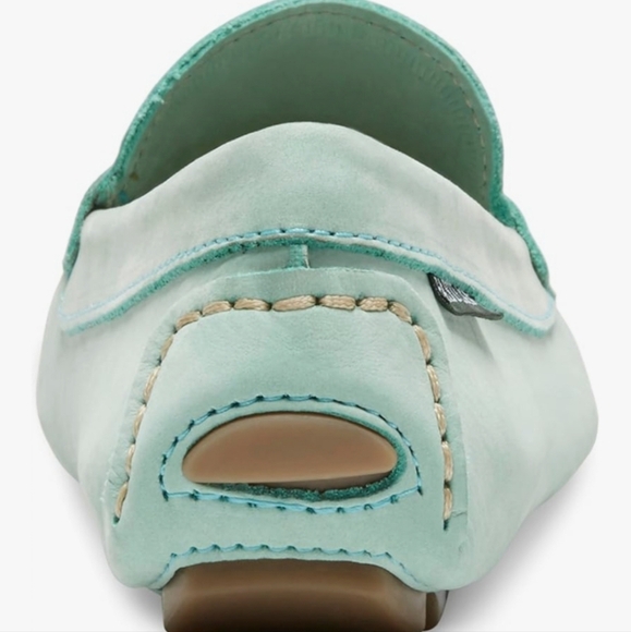 Eastland Cool Green Leather Penny Loafers NEW - Picture 7 of 16